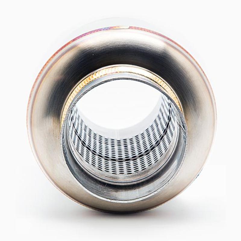 BLOX Racing 2.5-Inch Mini Race Muffler for Automotive Performance