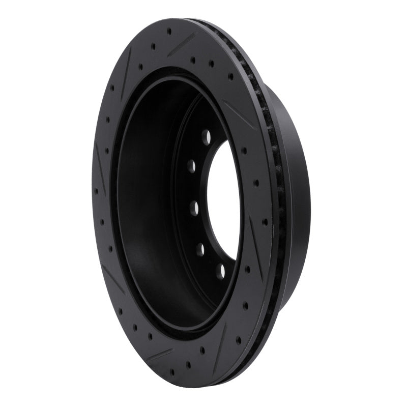 R1 Concepts Lexus GX460 Rear Right Drilled & Slotted Brake Rotor (Part #RNC633-76143R)