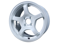 Gram Lights 57CR 15x8.0 +35 4-100 Ceramic White Wheel