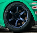 Gram Lights 57DR Overseas Limited 18X9.5 +22 5-114.3 Admiral Blue Wheel