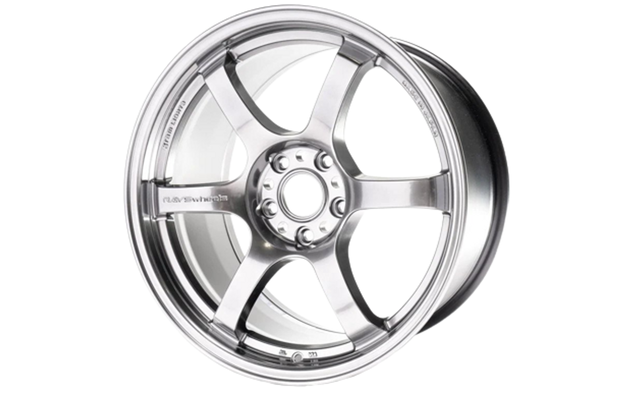 Gram Lights 57DR 18x9.5 +38 5-114.3 Rueda Grace plateada
