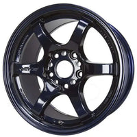 Gram Lights 57DR 15X8.0 +35 5-114.3 DARK BLUE Wheel