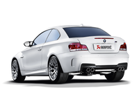 Akrapovic Slip-On Line Exhaust for 2011-2012 BMW 1 Series M Coupe - Titanium Part Number AKR-M-BM/T/4H