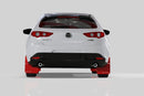 Rally Armor 19-25 Mazda3 Hatchback Black UR Mud Flap w/Red Logo