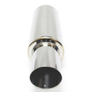 BLOX Racing 60.5mm Street Muffler with Straight Tip for Enhanced Performance