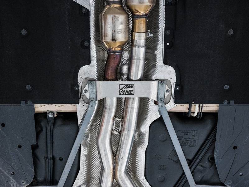 AWE Tuning BMW F8X M3/M4 Track Edition Cat-Back Exhaust - Diamond Black Tips