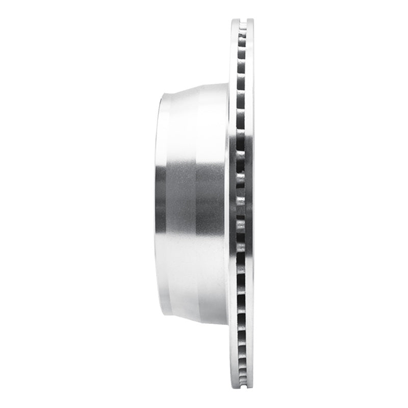 R1 Concepts Cadillac Escalade EXT Rear Left Drilled & Slotted Silver Brake Rotor (Part Number: RNC631-48053L)