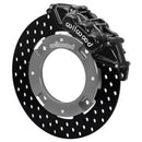 Wilwood 17-21 Can-Am X3RS Black 6-Piston Front Brake Kit with 11.25-inch Drilled Rotors
