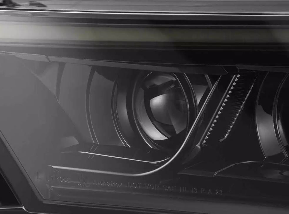 AlphaRex 22-23 Toyota Tundra LUXX-Series Proj. Headlights Alpha-Black (Req. Conv 810029 OR 810030) (880873)