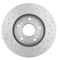 Brembo 02-06 Acura RSX/04-11 Honda Civic/11-15 CR-Z Front Premium Xtra Cross Drilled UV Coated Rotor (09.5457.3X)