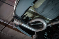 Observación Honda Civic Si FE1 Sport Touring 2022+ (Link Loop) Escape Catback con punta de acero inoxidable quemado