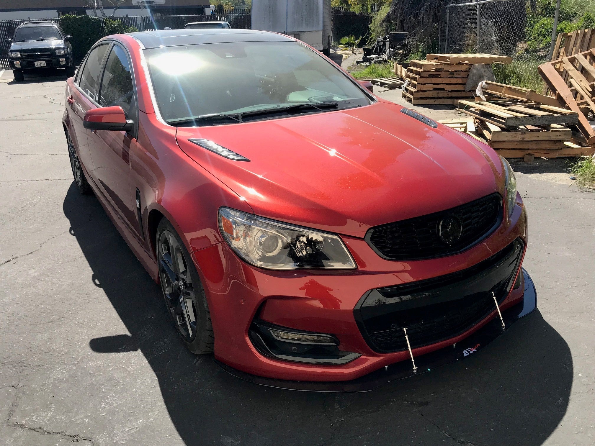 APR Peformance  Chevrolet SS Front Wind Splitter 2014-2017