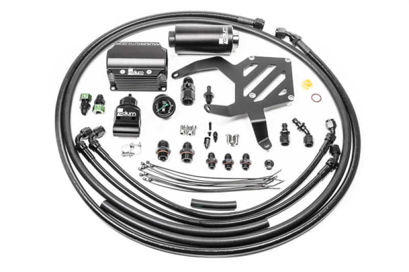 Radium Engineering FR-S/BRZ/GT86/GR86 Fuel Hanger Plumbing Kit w/ Stainless Filter (20-0966-03)