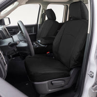 Covercraft 17-24 Nissan Armada Endura PrecisionFit Custom Front Row Seat Covers - Black/Black (GTN677ABENBK)