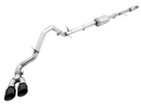 AWE Tuning 4th Gen GM 1500 5.3L 0FG Cat-Back Dual Side Exit (Flat Bumper) - Diamond Tips