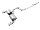 AWE Tuning Ford Focus RS Touring Edition Cat-Back Exhaust - Resonated - Diamond Black Tips