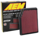 AEM Induction 28-50083 DryFlow Air Filter for 2019 Chevrolet Silverado 1500 V8-5.3L Fuel Injection