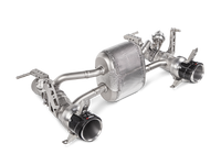 Akrapovic Slip-On Line for Ferrari 488 GTB & Spider (2016-2017) Titanium with Carbon Tips