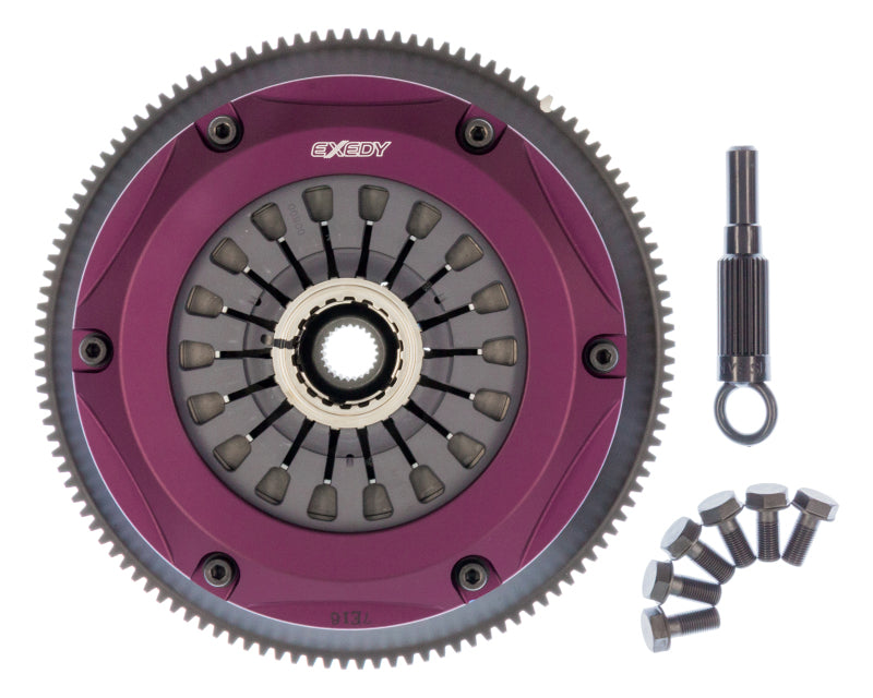 Exedy Hyper Triple Cerametallic Clutch for 1993-1994 Nissan Skyline GTR L6 – High-Performance Triple Plate Clutch with Rigid Disc and SFI Certification
