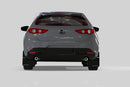 Rally Armor 19-25 Mazda3 Hatchback Red UR Mud Flap w/White Logo