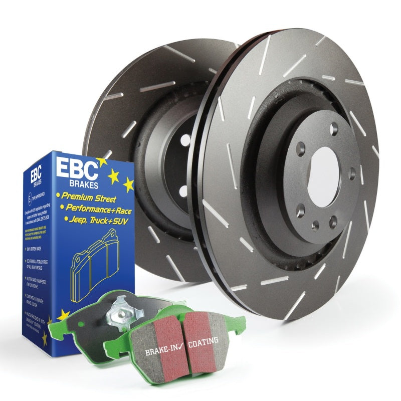 EBC S2 Brake Pad and Rotor Kit for Subaru Legacy, Outback, and WRX – High-Performance Sport Compact Upgrade