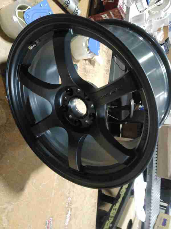 Gram Lights 57CR Wheel 18x9.5 +22 5x114.3 in Gun Blue II — Scratch & Dent