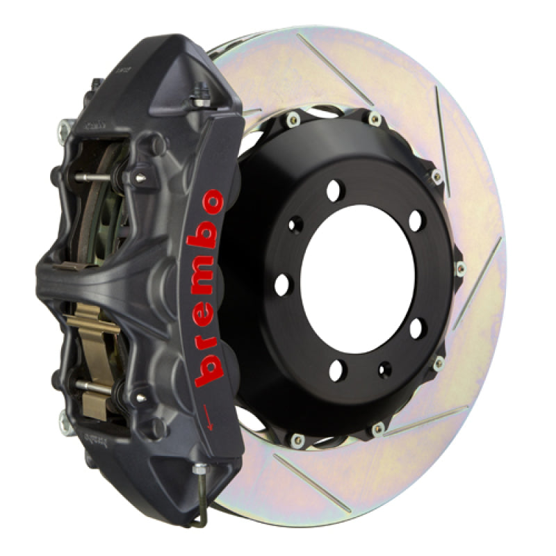 Brembo 23+ GR Corolla Front GTS BBK 4 Piston Cast 355x32 2pc Rotor Slotted Type-1-Black HA (1M2.8068AS)
