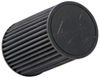 AEM Induction 3.5-Inch x 9-Inch Dryflow Conical Universal Air Filter - Reusable Synthetic Filter with Clamp-On Design