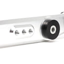 BLOX Racing V2 Billet Rear Lower Control Arms with Poly Bushings for 1996-2000 Honda Civic - Raw Finish