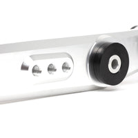 BLOX Racing V2 Billet Rear Lower Control Arms with Poly Bushings for 1996-2000 Honda Civic - Raw Finish