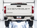 AWE Tuning 4th Gen GM 1500 5.3L 0FG Cat-Back Split Rear Exit (w/ Bumper Cutouts) - Quad Chrome Tips