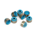 BLOX Racing Honda 5.5mm Valve Stem Seals Blue FKM - Set of 8