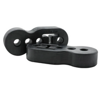 BLOX Racing Universal 4-Hole Exhaust Hanger - Durable Automotive Exhaust Support