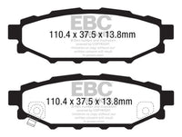 EBC Redstuff Ceramic Low Dust Rear Brake Pads for Subaru Legacy and BRZ – Part Number ebcDP31584C