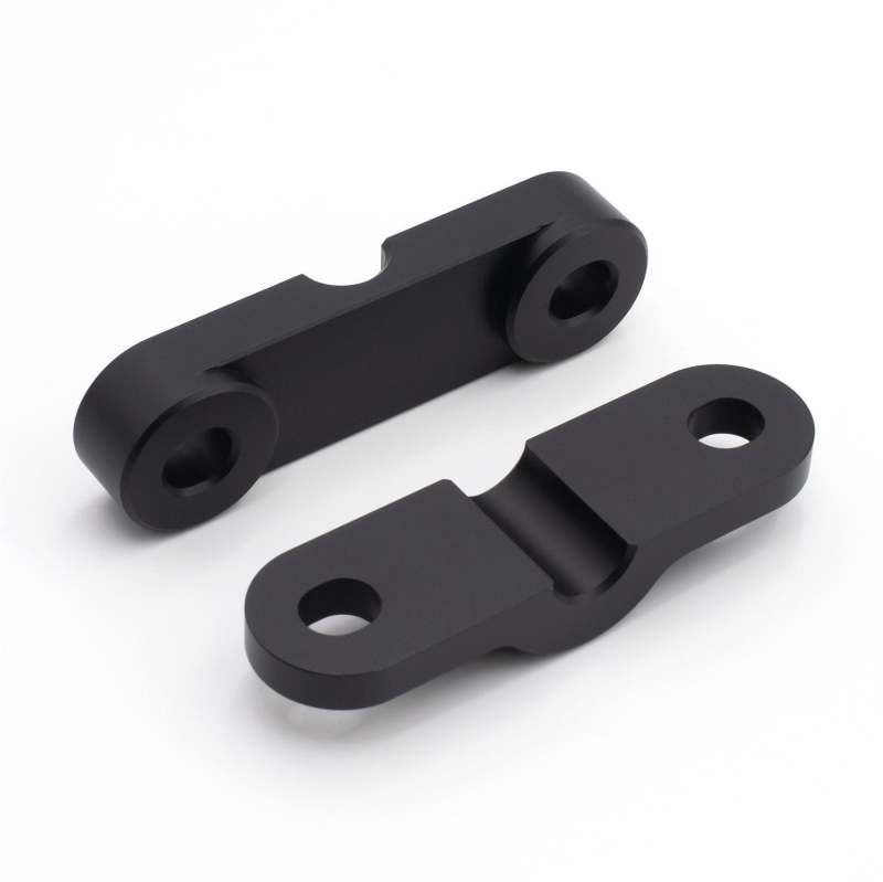 BLOX Racing 2-Piece Solid Shifter Bushing Kit for Honda Civic and Integra - Black