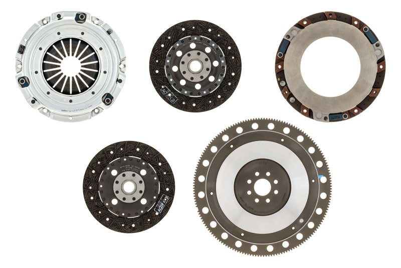 Exedy Hyper Twin Organic Clutch for 1996-2010 Ford Mustang 4.6L with 8-Bolt Crank and 26-Spline Tremec Input Shaft