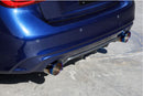 REMARK 14+ Infiniti Q50 Axleback Exhaust w/Mufflers - Burnt Double Wall Tip (RO-TTQ5-DM)