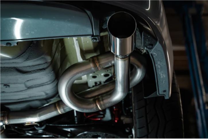Observación Honda Civic Si FE1 Sport Touring 2022+ (Link Loop) Escape Catback con punta de acero inoxidable quemado