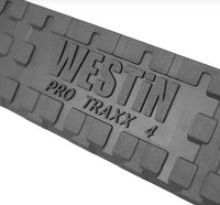 Westin 2022+ Toyota Tundra Double Cab PRO TRAXX 4 Oval Nerf Step Bars - Black (21-24225)