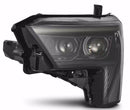 AlphaRex 22-23 Toyota Tundra LUXX-Series Proj. Headlights Alpha-Black (Req. Conv 810029 OR 810030) (880873)