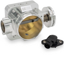 BLOX Racing 70mm Silver Billet Throttle Body V2 for Honda B/D/H/F Series Engines