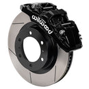 Wilwood Aero6-DM Black Front Brake Kit for Toyota 4Runner (2015-2021) - Slotted Rotors