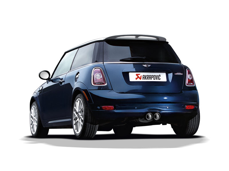 Akrapovic Evolution Line Cat Back Exhaust System for 2007-2014 MINI Cooper S (R56/R57) - Stainless Steel