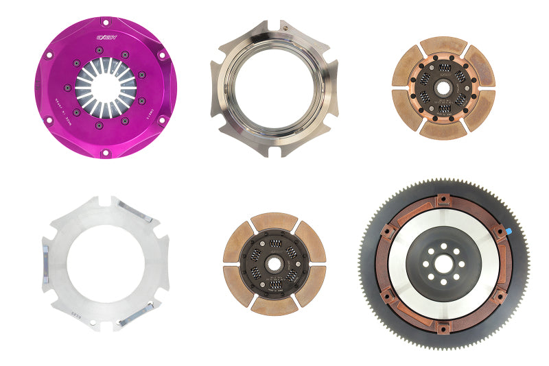 Exedy Hyper Twin Cerametallic Clutch Kit for Subaru Legacy and Saab 9-2X Aero H4 - Part Number EXEFM032SD
