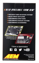 AEM Induction 21-2049DK Dryflow Universal Clamp-On Air Filter - 3.5 Inch Short Neck, 9 Inch Element