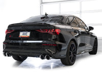 AWE 22-24 Audi 8Y S3 Track Edition Exhaust  - Chrome Silver Tips