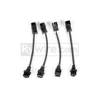 Rywire OBD1 Harness to Injector Dynamics EV14 Injector Adapters - Automotive Precision Connectors
