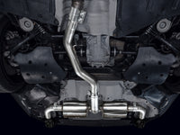 AWE 19-23 BMW 330i / 21-23 BMW 430i Base G2X Touring (Excl. Conv) Axle-Back Exhaust - Diamond Black