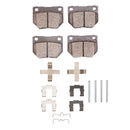 R1 1989-1996 Nissan 300ZX Turbo Rear R1 Performance Sport Pads & Hardware Kit