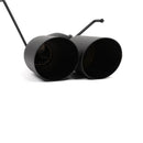 BLOX Racing 2022+ WRX Muffler Delete / Axle Back with 4-inch Single Wall Matte Black Tips